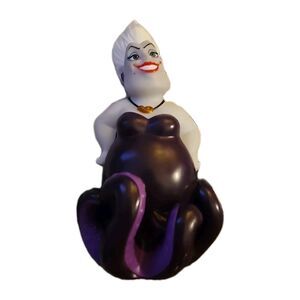 Disney The Little Mermaid 8" Ursula Figure Plastic Toy Octopus Villain Purple
